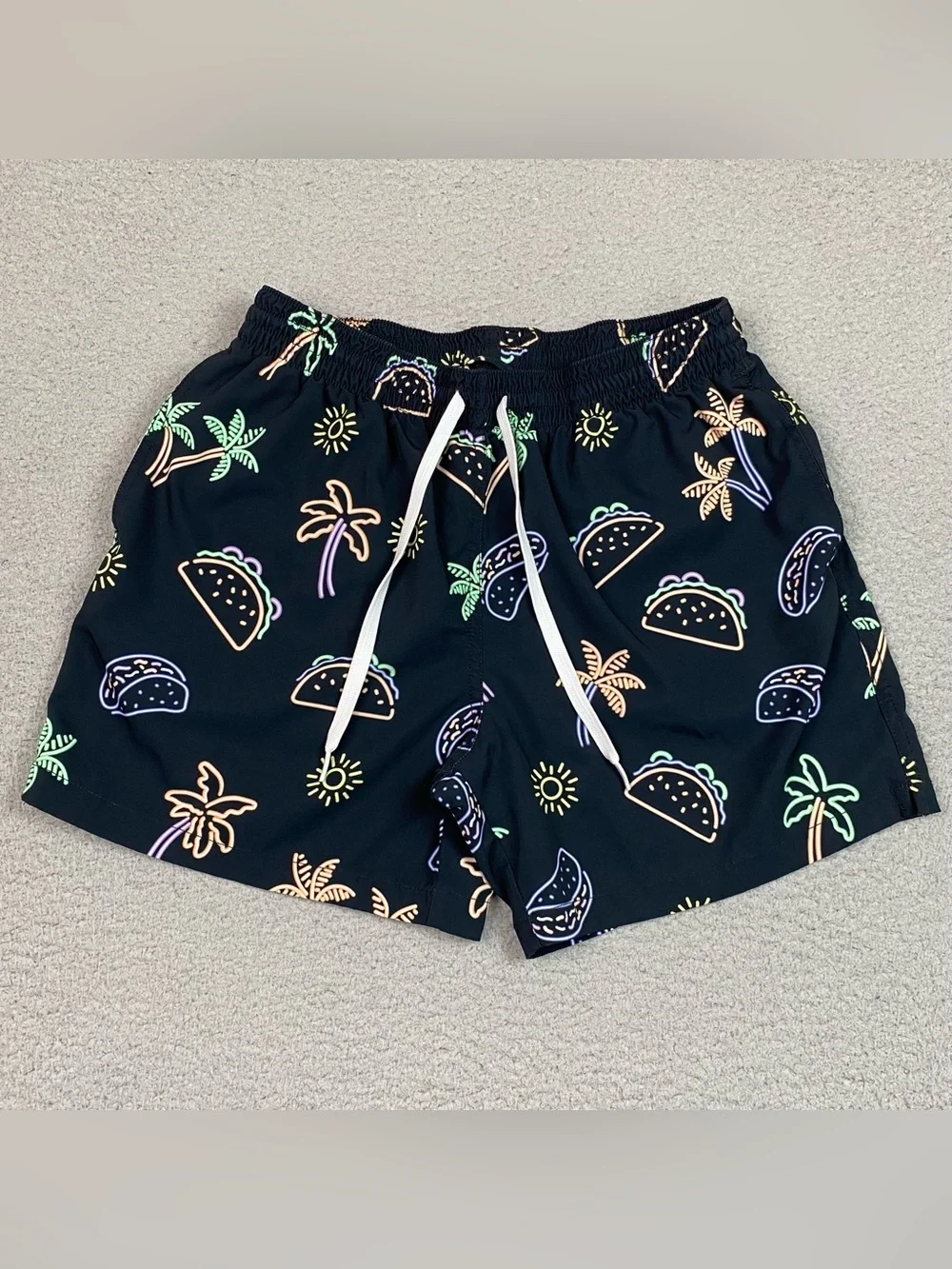 Chubbies Swim Trunks Men's Size M Mesh Lined Beach Summer Surf 5